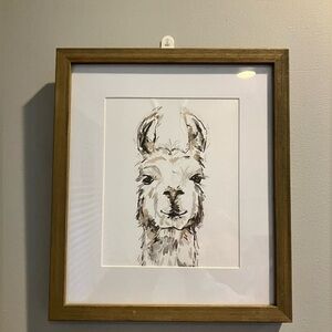 Bundle of 3 vintage Animal Prints - giraffe, elephant, llama